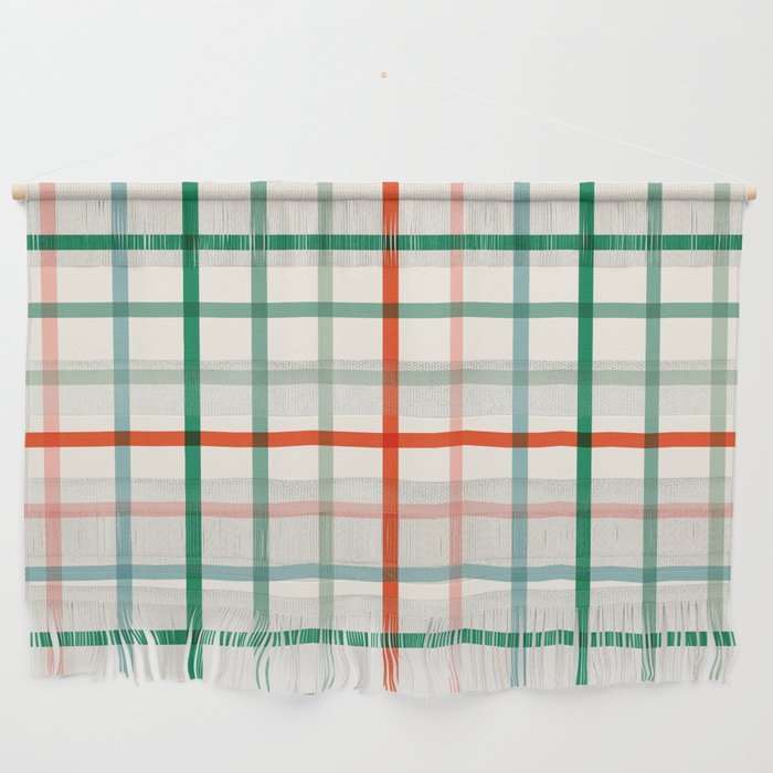 Simple Check - festive Wall Hanging Gallery Image 1