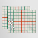 Simple Check - festive Placemat Gallery Image 1