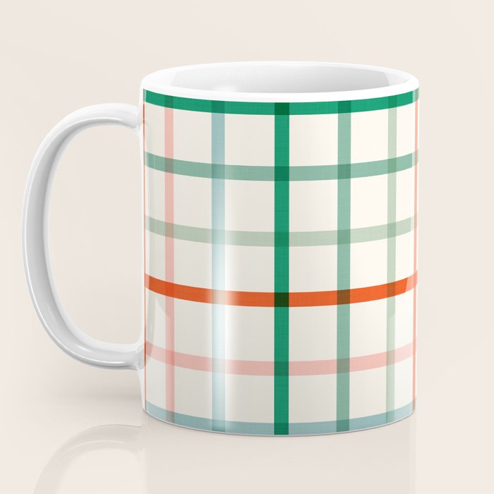 Simple Check - festive Coffee Mug Gallery Image 3