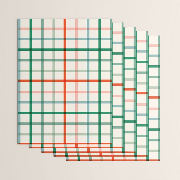 Simple Check - festive Wrapping Paper Gallery Image 3