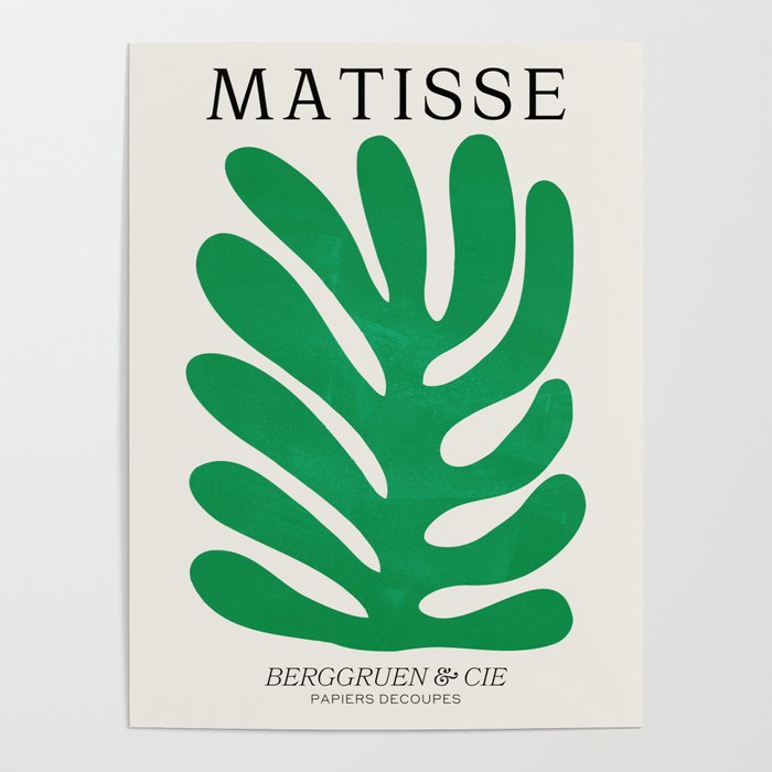 Shamrock: Matisse Color Paper Cutouts 02 Poster Gallery Image 1