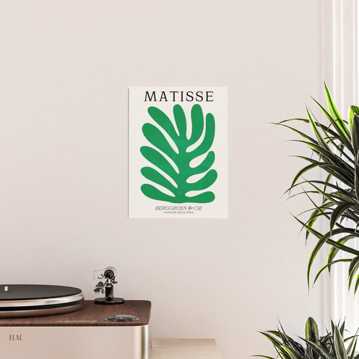 Shamrock: Matisse Color Paper Cutouts 02 Poster Gallery Image 2