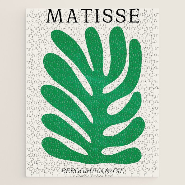 Shamrock: Matisse Color Paper Cutouts 02 Jigsaw Puzzle Gallery Image 1