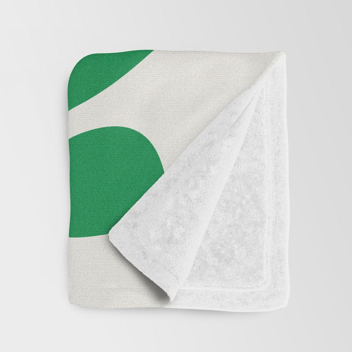 Shamrock: Matisse Color Paper Cutouts 02 Throw Blanket Gallery Image 3