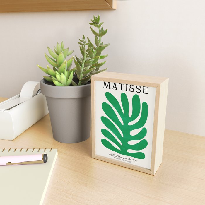 Shamrock: Matisse Color Paper Cutouts 02 Mini Art Print Gallery Image 2