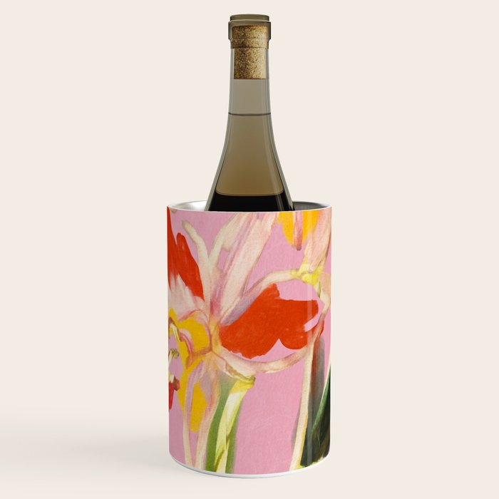 Abstract Minimal Flowers 11 Wine Chiller Gallery Image 1