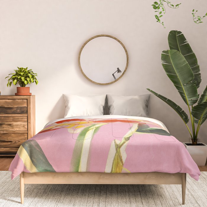 Abstract Minimal Flowers 11 Comforter Gallery Image 3