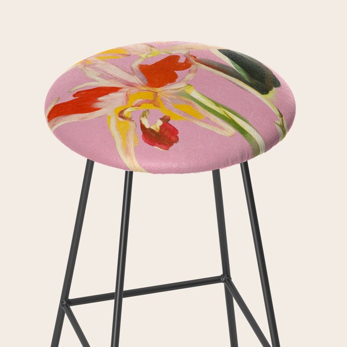 Abstract Minimal Flowers 11 Stool Gallery Image 2