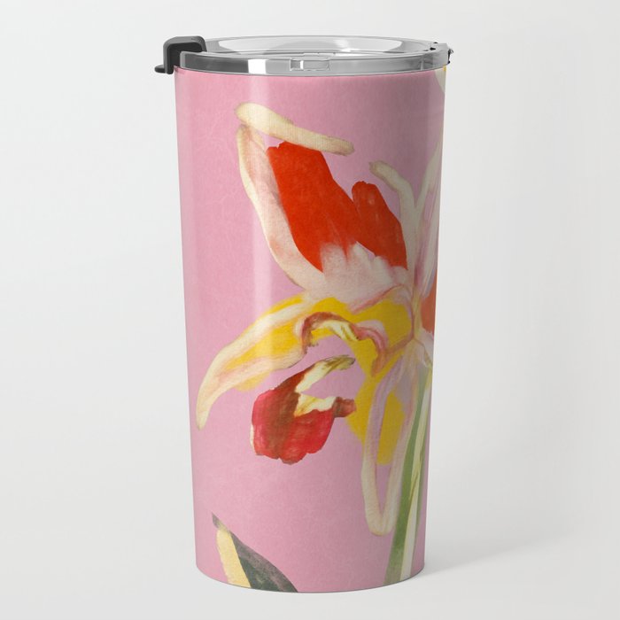 Abstract Minimal Flowers 11 Travel Mug Gallery Image 3