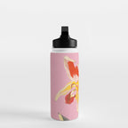 Abstract Minimal Flowers 11 Water Bottle Gallery Image 3