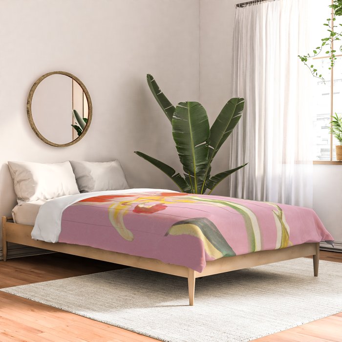 Abstract Minimal Flowers 11 Comforter Gallery Image 2