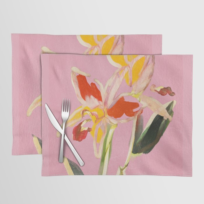 Abstract Minimal Flowers 11 Placemat Gallery Image 1