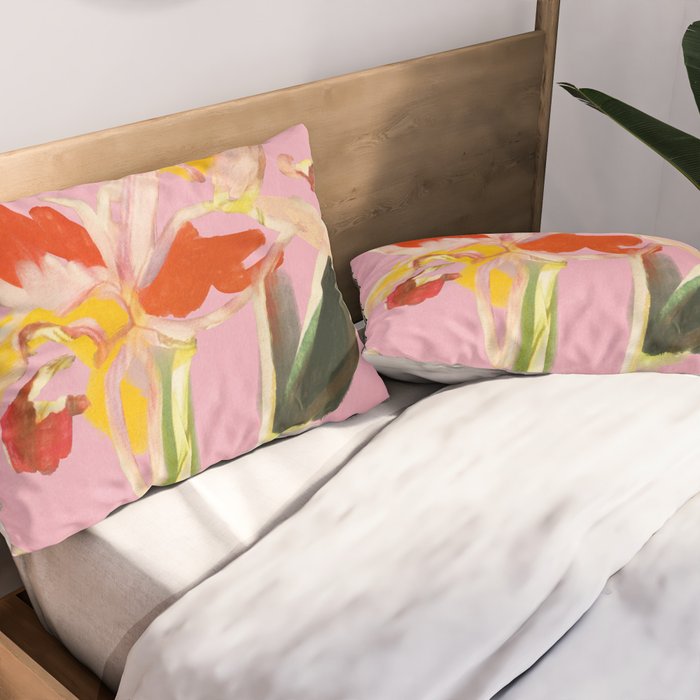 Abstract Minimal Flowers 11 Pillow Sham Gallery Image 2