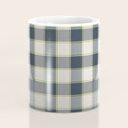 Modern Tartan in Earth Tones Coffee Mug Gallery Image 4