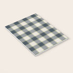 Modern Tartan in Earth Tones Notebook Gallery Image 3