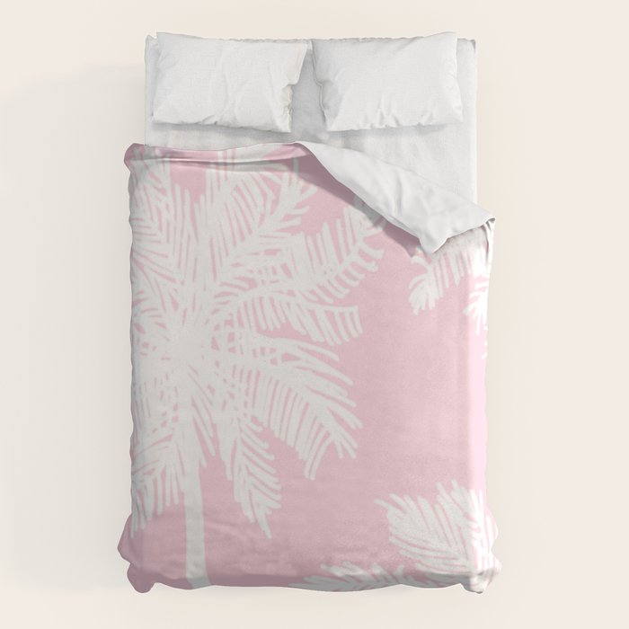 miami pink palms Duvet Cover Gallery Image 6
