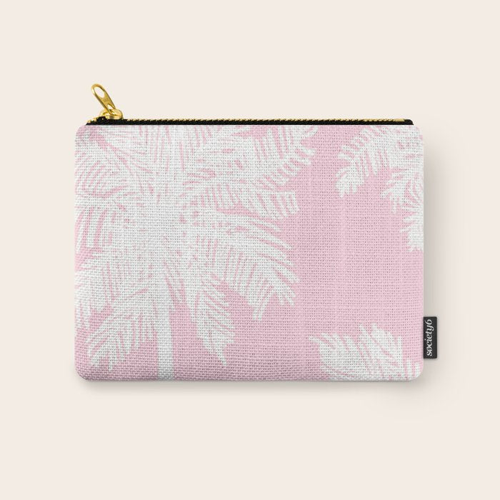 miami pink palms Carry All Pouch Gallery Image 1