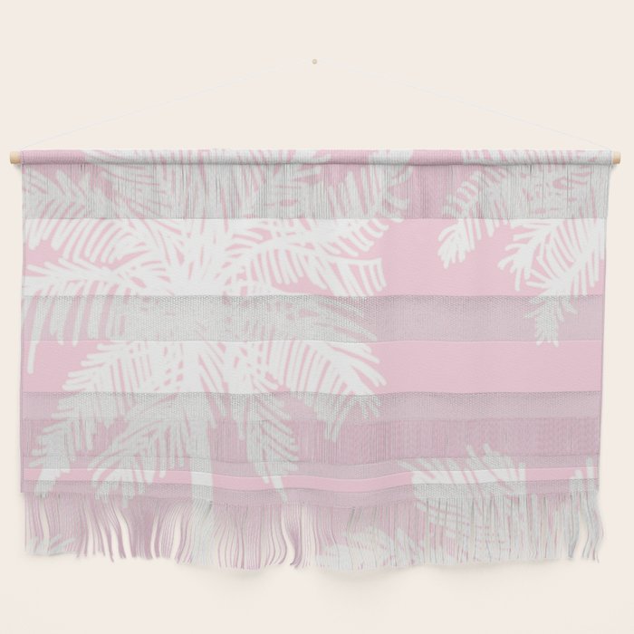 miami pink palms Wall Hanging Gallery Image 1