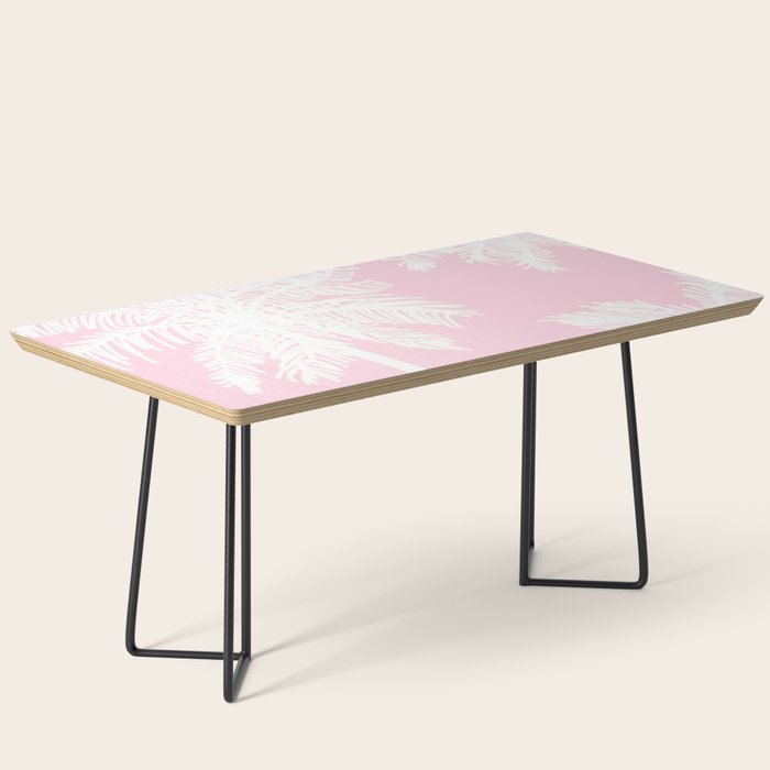 miami pink palms Coffee Table Gallery Image 1