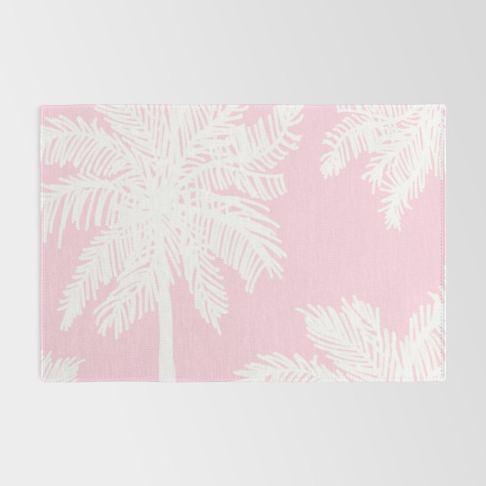 miami pink palms Rug Gallery Image 2