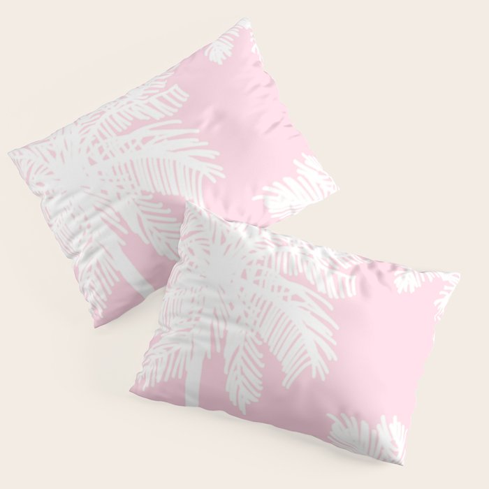 miami pink palms Pillow Sham Gallery Image 1