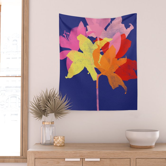 lily 41 Wall Tapestry Gallery Image 2