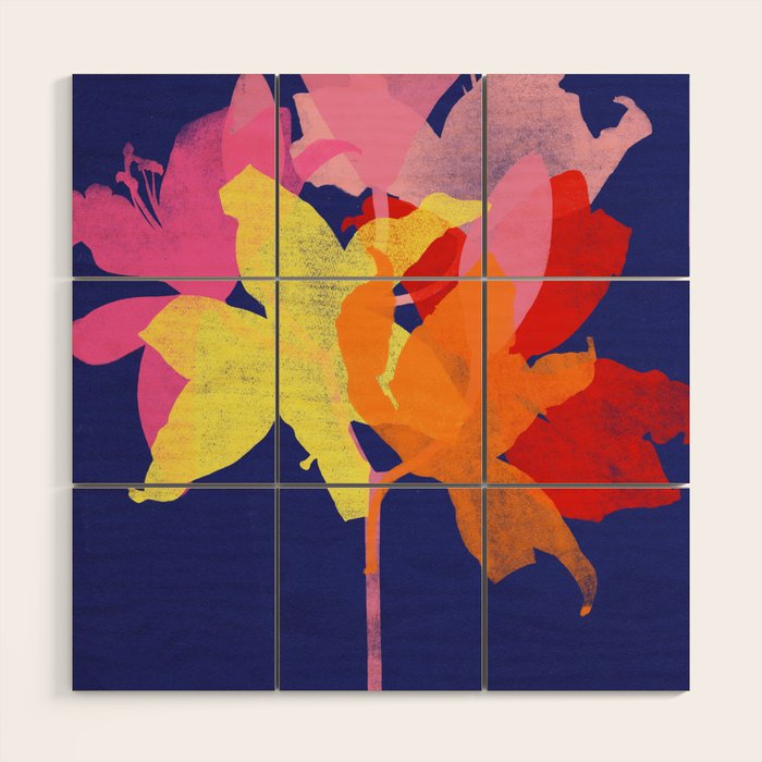 lily 41 Wood Wall Art Gallery Image 1