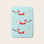 Swimmer Girls Bath Mat Gallery Image 1