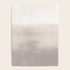 Beige and Taupe Horizon Minimalist Abstract Landscape Poster Gallery Image 4