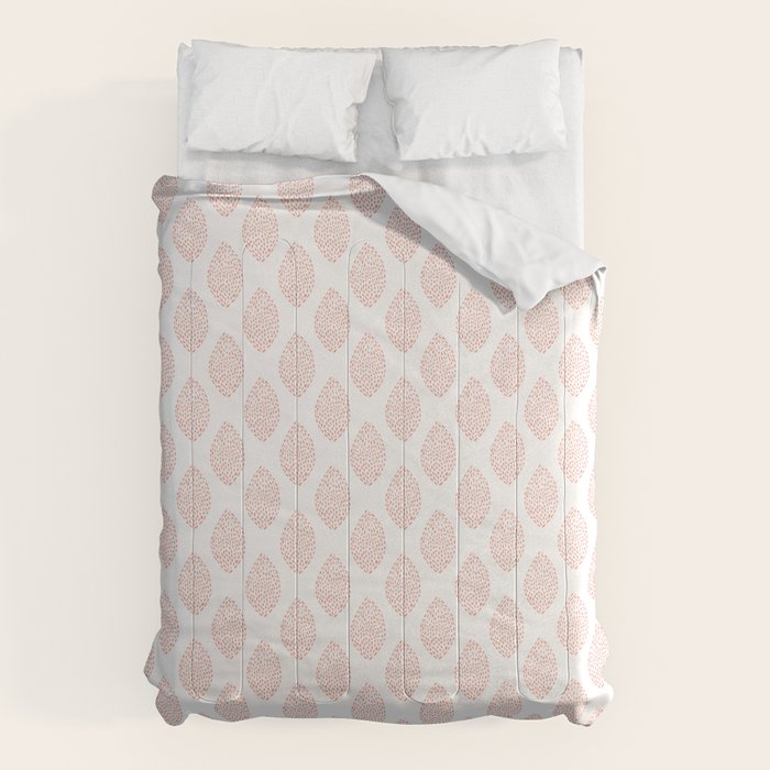 Seed Pods . Coral Comforter Gallery Image 1