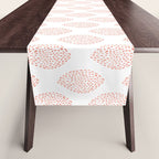 Seed Pods . Coral Table Runner Gallery Image 1