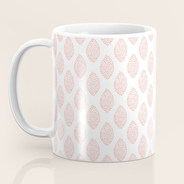 Seed Pods . Coral Coffee Mug Gallery Image 3