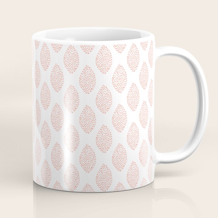 Seed Pods . Coral Coffee Mug Gallery Image 1