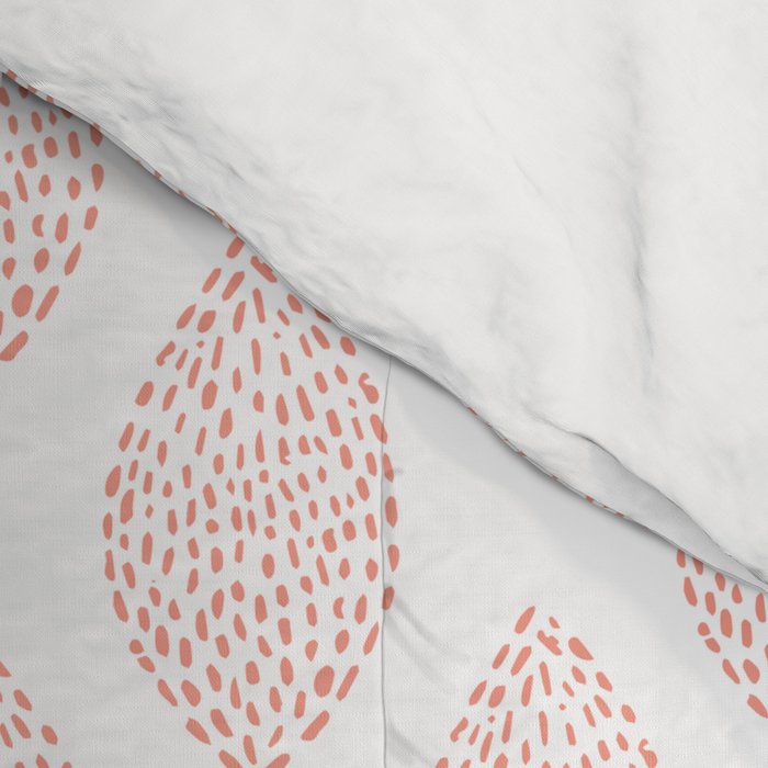 Seed Pods . Coral Comforter Gallery Image 4