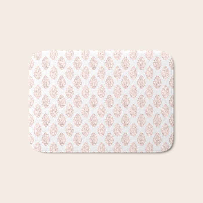 Seed Pods . Coral Bath Mat Gallery Image 1