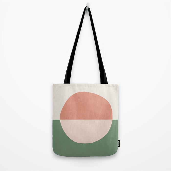 Horizon Abstract - Pink Tote Bag Gallery Image 2