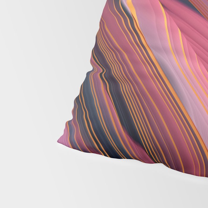 Plum Abstract Pillow Sham Gallery Image 4