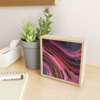 Plum Abstract Mini Art Print Gallery Image 2