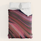 Plum Abstract Comforter Gallery Image 6