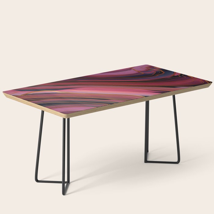 Plum Abstract Coffee Table Gallery Image 1