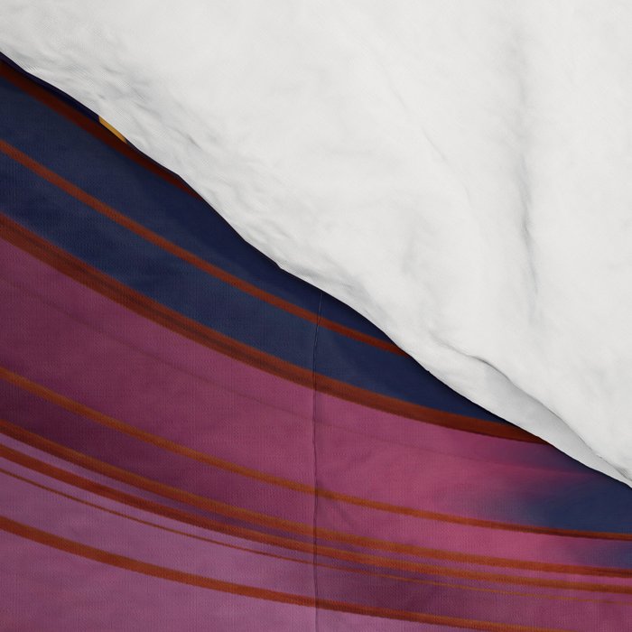 Plum Abstract Comforter Gallery Image 4