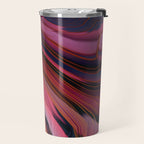 Plum Abstract Travel Mug Gallery Image 2