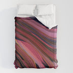 Plum Abstract Duvet Cover Gallery Image 6