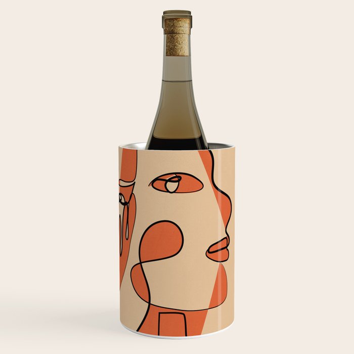 Abstract Faces 11 Wine Chiller Gallery Image 3