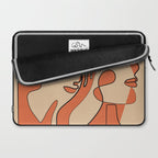 Abstract Faces 11 Laptop Sleeve Gallery Image 2