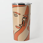 Abstract Faces 11 Travel Mug Gallery Image 1