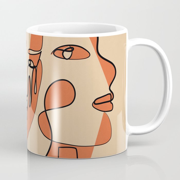 Abstract Faces 11 Coffee Mug Gallery Image 1