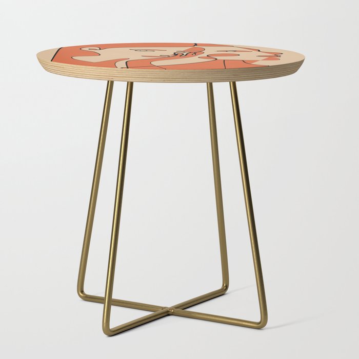 Abstract Faces 11 Side Table Gallery Image 1