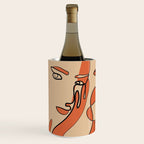 Abstract Faces 11 Wine Chiller Gallery Image 1