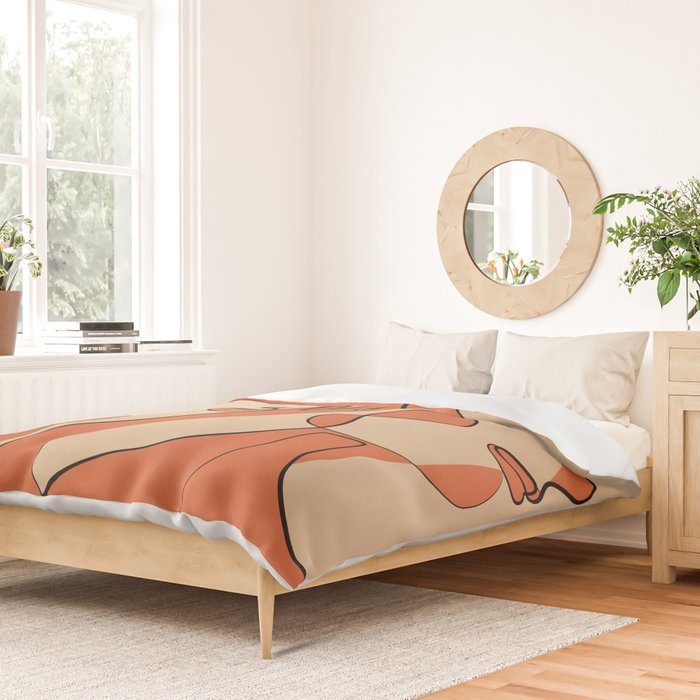 Abstract Faces 11 Duvet Cover Gallery Image 2